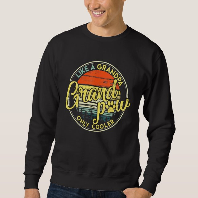 Großmutter wie normale Großvater, aber Cooler Sweatshirt (Vorderseite)