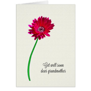 Großmutter wird bald gut gestrichen Blume