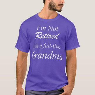 Großmutter zu Geburtshilfegeschenk Full Tim T-Shirt