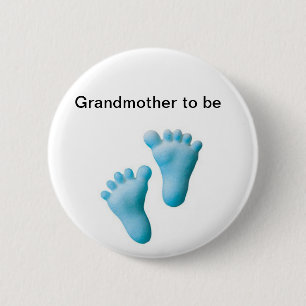 Großmutter zum zu sein button