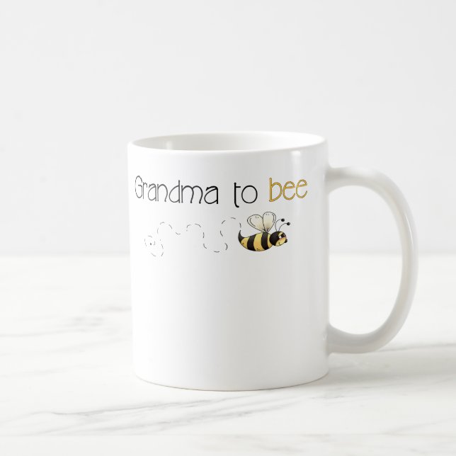 Großmutter zur Bienenkaffee-Tasse Kaffeetasse (Rechts)