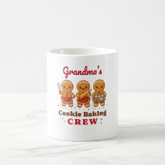 Großmutters Weihnachtstasse der Cookie-Back-Crew Kaffeetasse