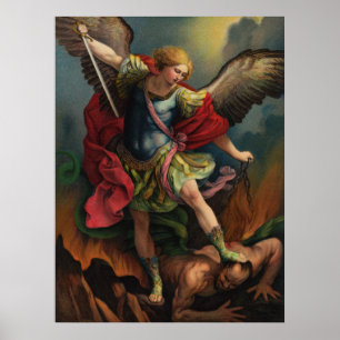 Großplakat St. Michael der Erzengel Poster