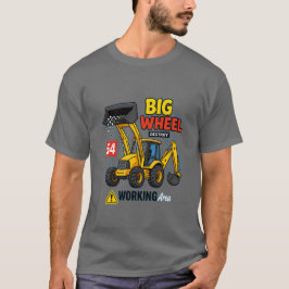 Großraderbauwagen Graphic. T-Shirt