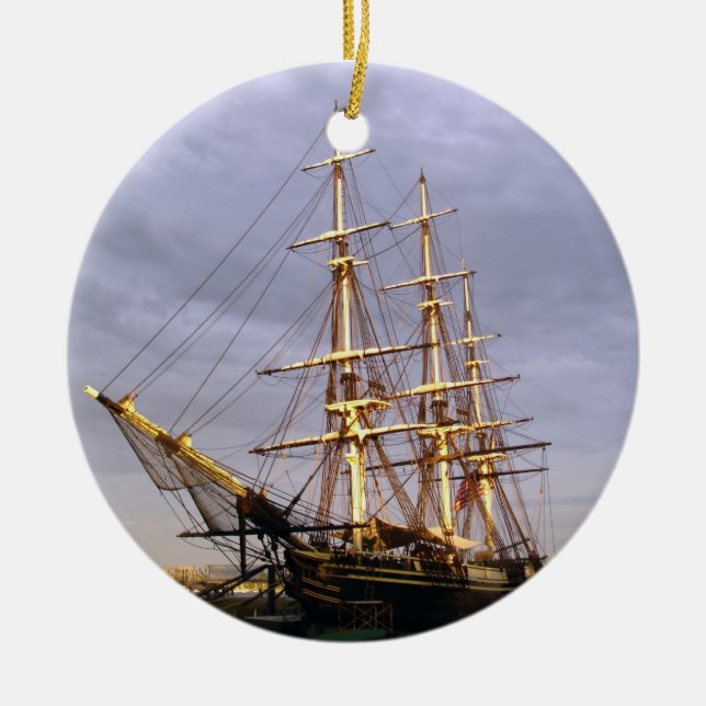 Großschiff Keramik Ornament (Vorne)