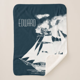 Großschiff und Wolken Sherpadecke