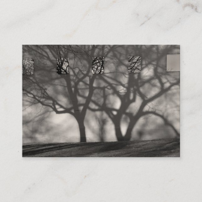 Großstadtbewohner beschattet ATC-Karte Visitenkarte (Vorderseite)