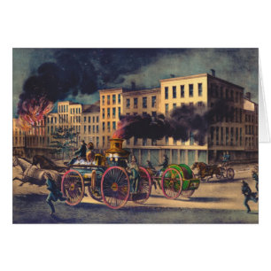 Grossstädtisches feuerbekämpfendes System 1866