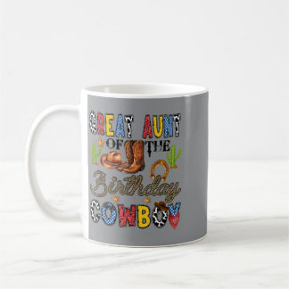Großtante des Geburtstags-Cowboys Western-Geburtst Kaffeetasse