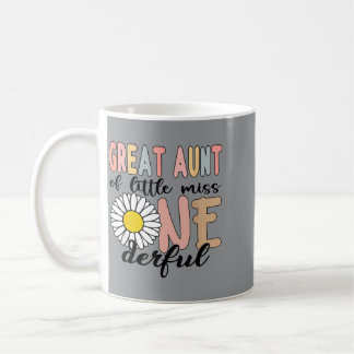 Großtante von Little Wonderful zum 1. Geburtstag Kaffeetasse