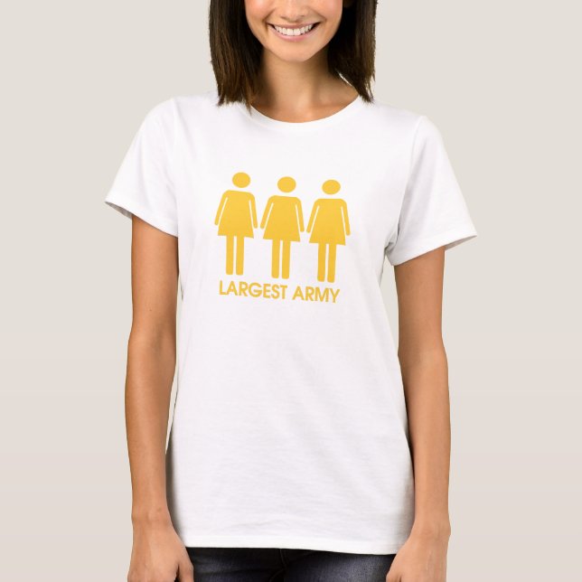 Größte Armee T-Shirt (Vorderseite)