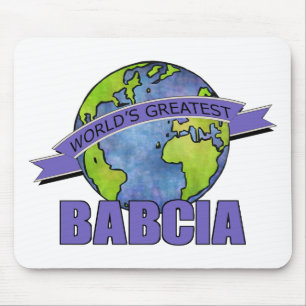 Größte Babcia der Welt Mousepad