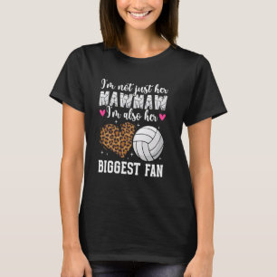Größte Fan Volleyball-Mawmaw eines Volleyballspiel T-Shirt