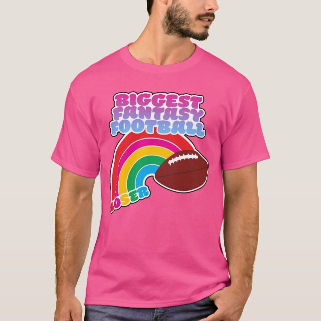 Größte Fantasy Football Loser Strafe T-Shirt (Vorderseite)