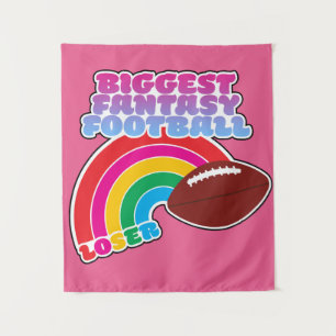 Größte Fantasy Football Loser Strafe Wandteppich