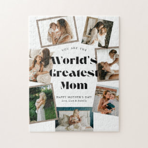 Größte Mutter der Welt 7 Foto-Collage Puzzle
