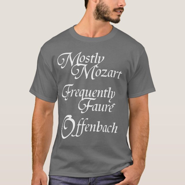 Größtenteils T-Shirt (Vorderseite)