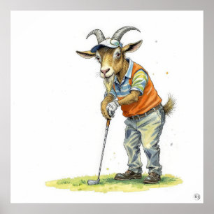 Größter aller Zeiten - Golf-Kunstprint Poster