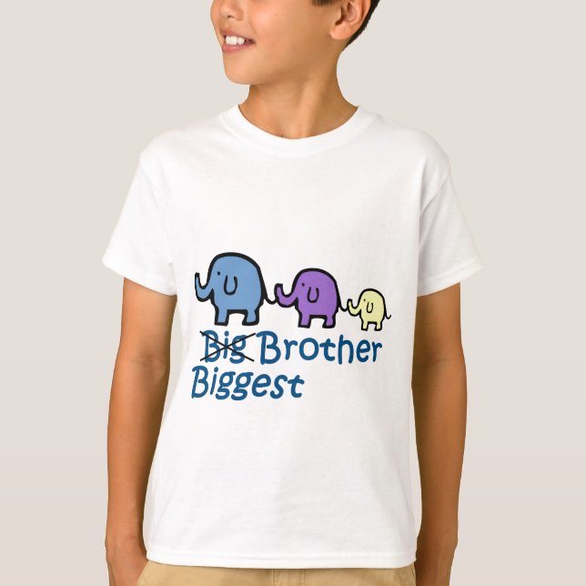 Größter Bruder T-Shirt (Vorderseite)