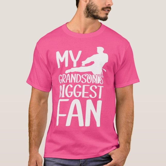 Größter Fan Taekwondo Grandma Taekwondo Grandmoon T-Shirt (Vorderseite)