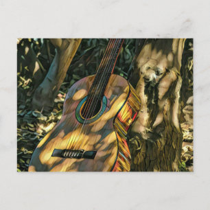 größter Gitarrist aller Zeiten Postkarte