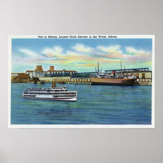 Größter Grain Elevator der Welt Poster (Vorne)