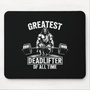 Größter Kraftsportler Aller Zeiten Jesus Mousepad