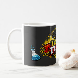 Größter-Lehrer-Varsity-Abzeichen Kaffeetasse