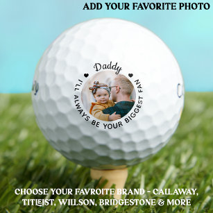 Größter Lüfter - DADDY - Personalisiertes Foto Abr Golfball