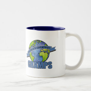 Größter Opa der Welt Zweifarbige Tasse