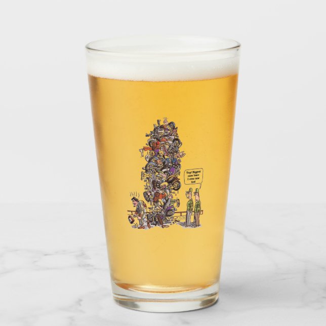Größter Schwindel Loser Collins Glastumor Glas (Vorne (Gefüllt))