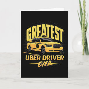 Größter Uber-Fahrer Aller Zeiten Vatertag Karte