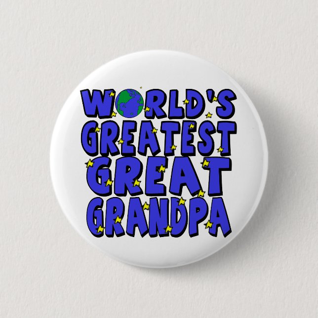Größter Urgroßvater der Welt Button (Vorderseite)
