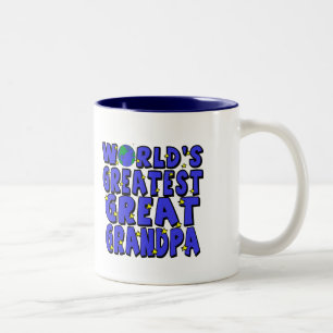Größter Urgroßvater der Welt Zweifarbige Tasse