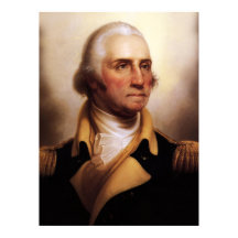 Größtes George Washington Portrait Poster