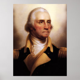 Größtes George Washington Portrait Poster