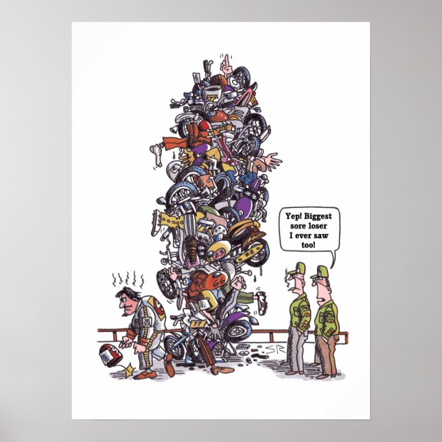 Größtes Sore Loser-Glanzposter Poster (Vorne)