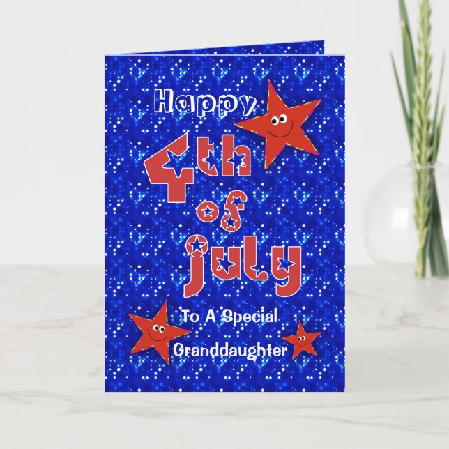Großtochter American Star Karte (Vorderseite)