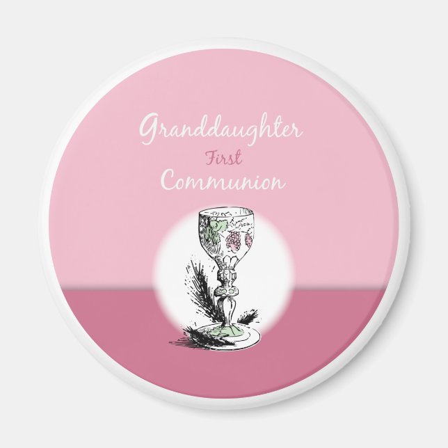 Großtochter First Communityrosa, Chalice Magnet (Vorne)