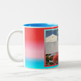 Großtürken und Caicos Zweifarbige Tasse