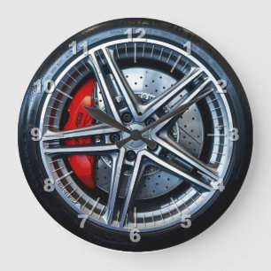 Großuhr des Zentrums Große Wanduhr