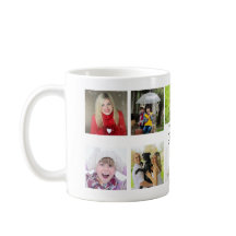 Großvater 10x FotoCollage der Großkinder-Tasse