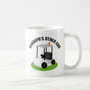 Großväter anderes Auto (Golfmobil) Kaffeetasse