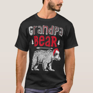 Großvater Bär Weihnachtszeit Familie Matching Pa T-Shirt