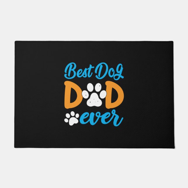 Großvater | Bester Hund-Vater je Fußmatte (Vorderseite)