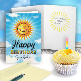 Großvater Birthday Karte