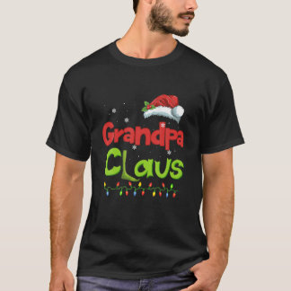 Großvater Claus Funny Familie Weihnachten T-Shirt