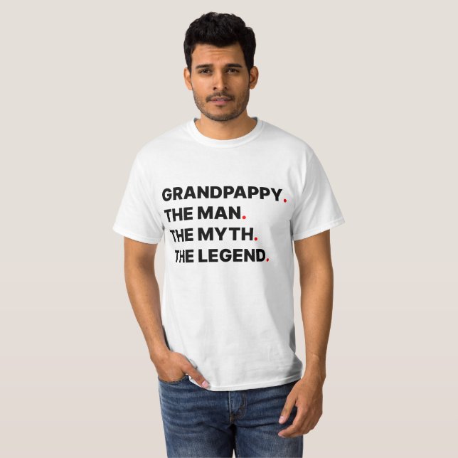 Großvater Cotton T - Shirt (Vorne ganz)