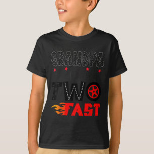 Großvater der beiden schnellen 2. Geburtstagskinde T-Shirt