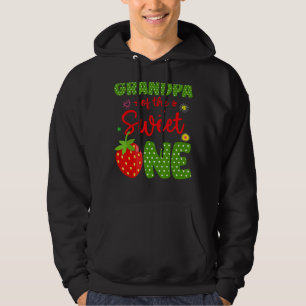 Großvater der ersten Erdbeere am Geburtstag Hoodie